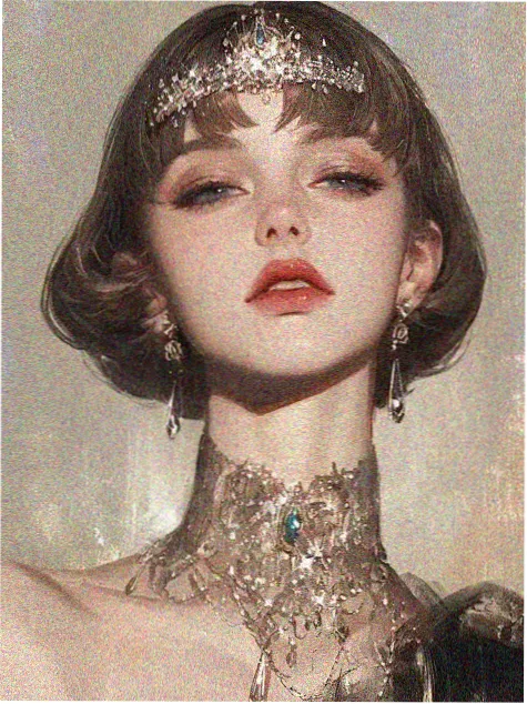 机甲少女科幻海报动漫图片女生
